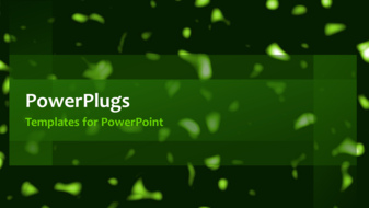 PowerPoint Template - An abstract background